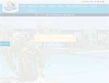 Tablet Screenshot of grupoterrasun.com